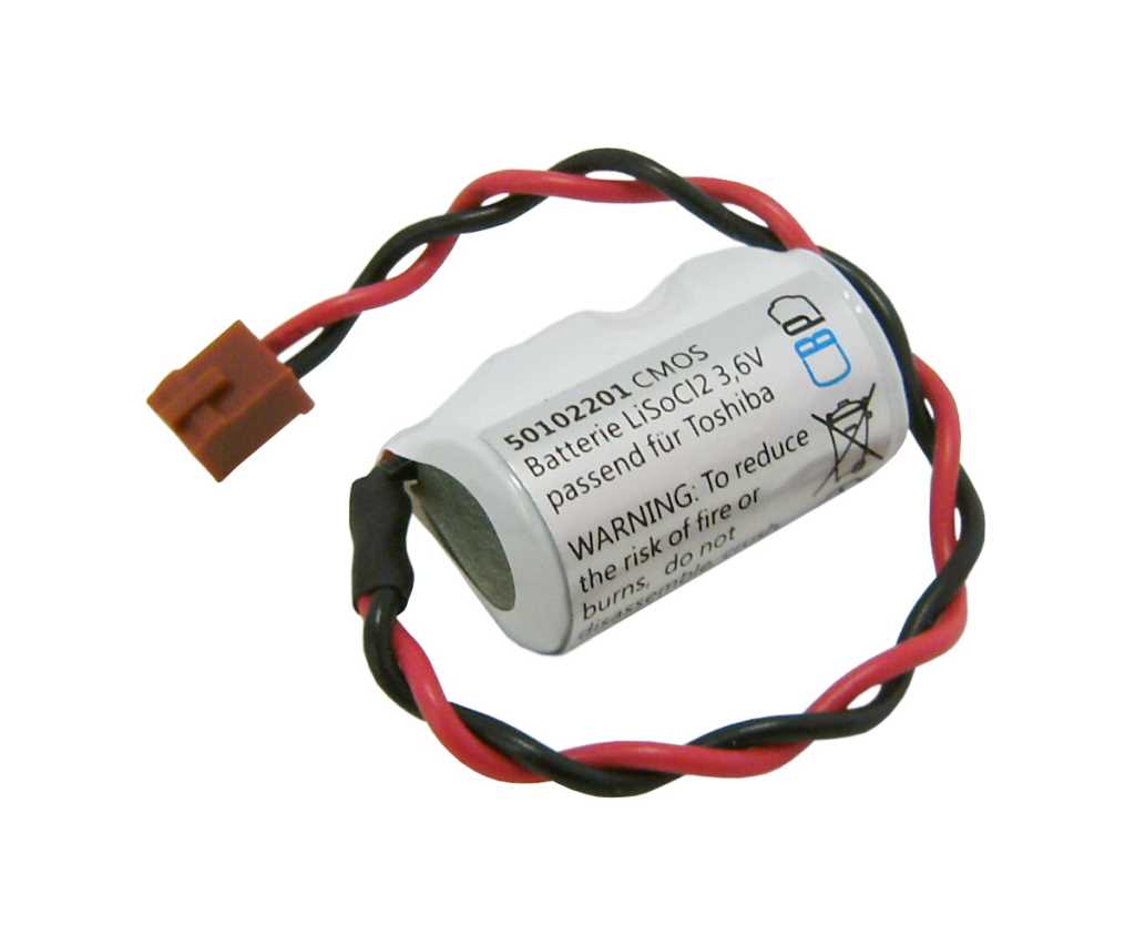 Zeige Details für Speicherbatterie 3,6V ersetzt Toshiba ER3V/3.6V Bild von Speicherbatterie 3,6V ersetzt Toshiba ER3V/3.6V