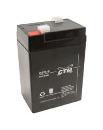 Zeige Details für CTM CT5-6 6V 5Ah 4,8mm Faston Bild von CTM CT5-6 6V 5Ah 4,8mm Faston