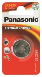 Zeige Details für Panasonic Lithium Power CR2430 Bild von Panasonic Lithium Power CR2430