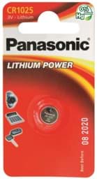 Zeige Details für Panasonic Lithium Power CR1025 Bild von Panasonic Lithium Power CR1025