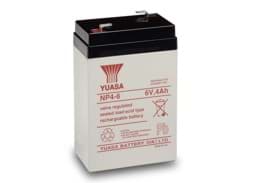 Zeige Details für Yuasa NP4-6 6V 4Ah 4,8mm Faston Bild von Yuasa NP4-6 6V 4Ah 4,8mm Faston