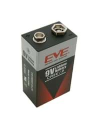 Bild von E.V.E. CR9V-P E-Block 9V Lithium Batterie 10 Jahre für Rauchmelder