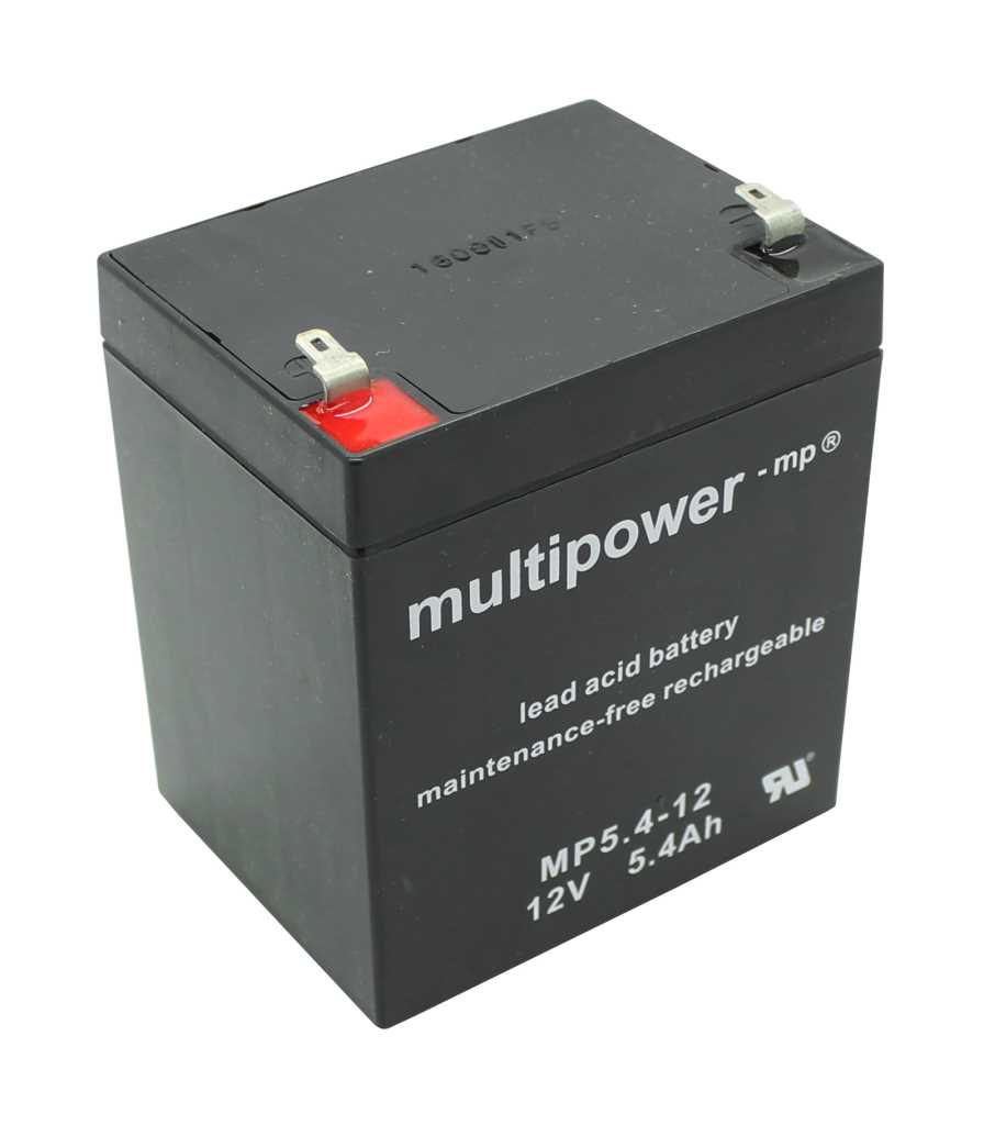 Bild von Multipower MP5.4-12 12V 5,4Ah