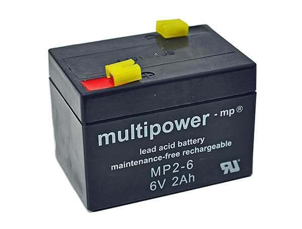 Bild von Multipower MP2-6 6V 2Ah