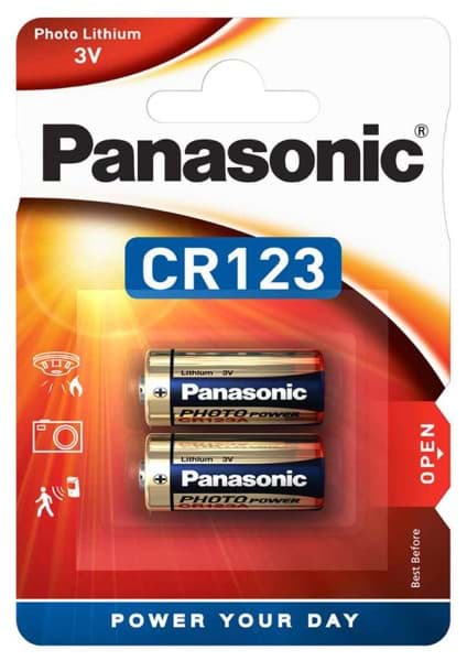 Bild von Panasonic Photo Power CR123A 2er Blister