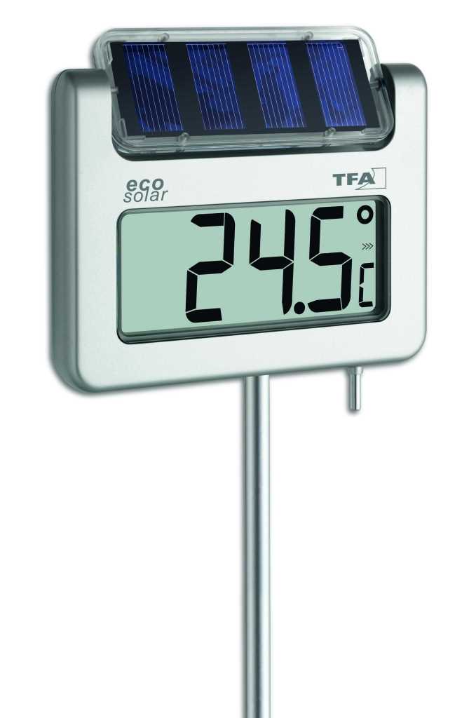 Bild von „Avenue“ Digitales Solar-Gartenthermometer 30.2026