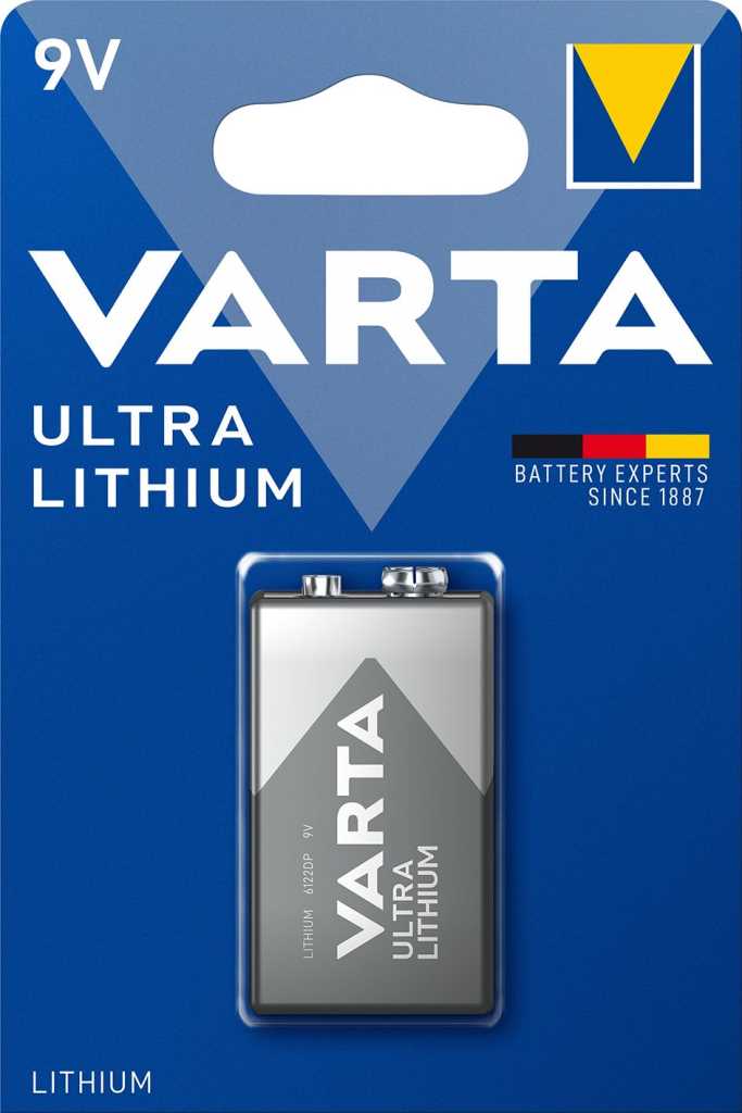 Bild von Varta 6122 Ultra Lithium 9V