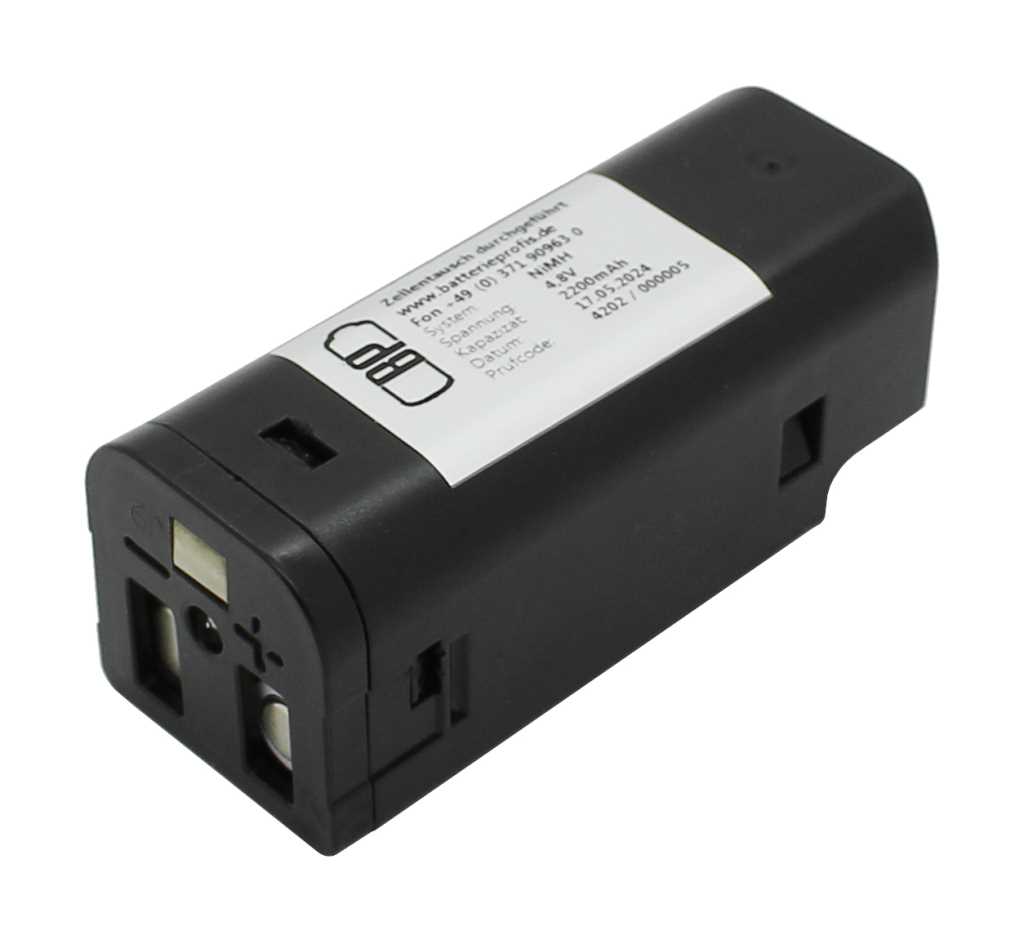 Bild von Zellentausch Akkupack NiMH 4,8V 2200mAh passend für Playmobil 4392