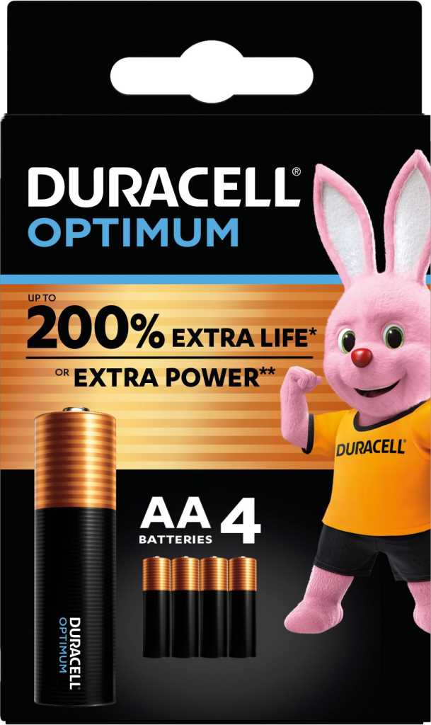 Bild von Duracell Optimum MN1500 Mignon  4er-Blister