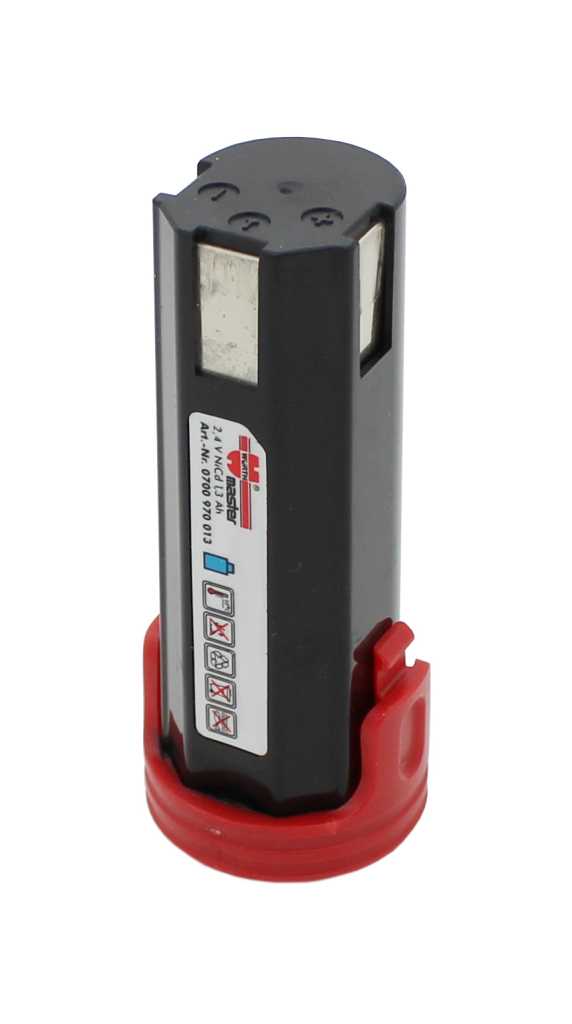 Bild von Zellentausch Werkzeugakku NiMH 2,4V 3,0Ah ersetzt Würth Master 0700 970 013